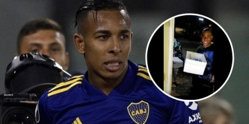 Sebastián Villa, de nuevo en el 'ojo del huracán' en Boca Juniors por una nueva fiesta