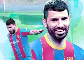 FC Barcelona oficializó la llegada del Kun Agüero