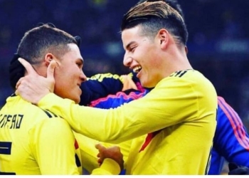 Publicación de James Rodríguez y así reaccionaron sus compañeros de la Selección Colombia