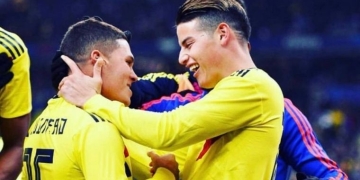 Publicación de James Rodríguez y así reaccionaron sus compañeros de la Selección Colombia