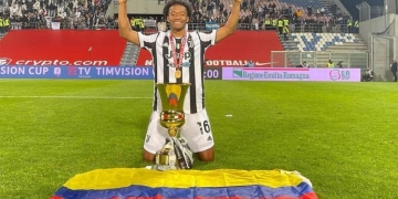 Cuadrado, su título 11 con Juventus y el mensaje a Colombia