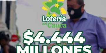 Lotería del Cauca. Resultado del 15 de mayo de 2021