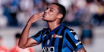 Buenas noticias para el Atalanta y la Selección Colombia: Muriel está recuperado de su lesión