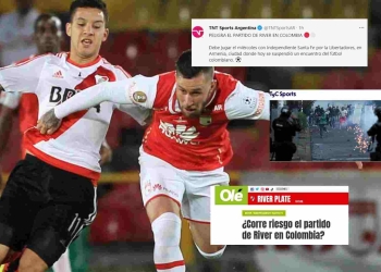 ¡Santa Fe vs. River Plate, en duda! En Argentina están alarmados por lo que atraviesa el país