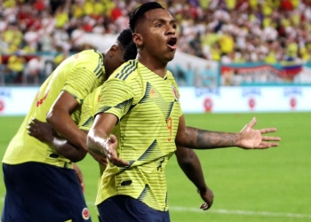 Alfredo Morelos, Eliminatorias al Mundial de Fútbol Qatar 2022, Selección Colombia, Selección de Argentina