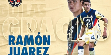 América de México hizo oficial la salida de Ramón Juárez hacia Puebla