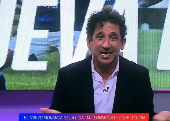 Antonio Casale explotó por la final que perdió Millonarios