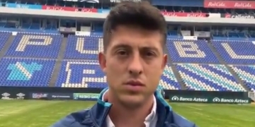 Club Puebla presentó a Pablo Parra como su primer refuerzo para el Apertura 2021