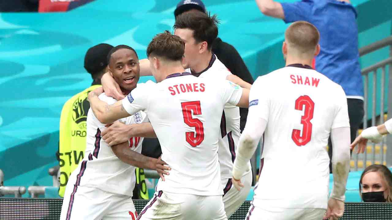 Con goles de Raheem Sterling y Harry Kane, Inglaterra eliminó a Alemania en la Euro 2020