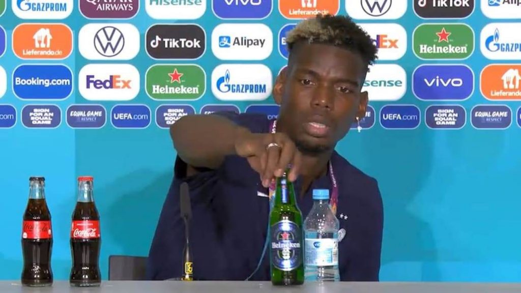 Euro 2020: Heineken retirará botellas en conferencias de prensa