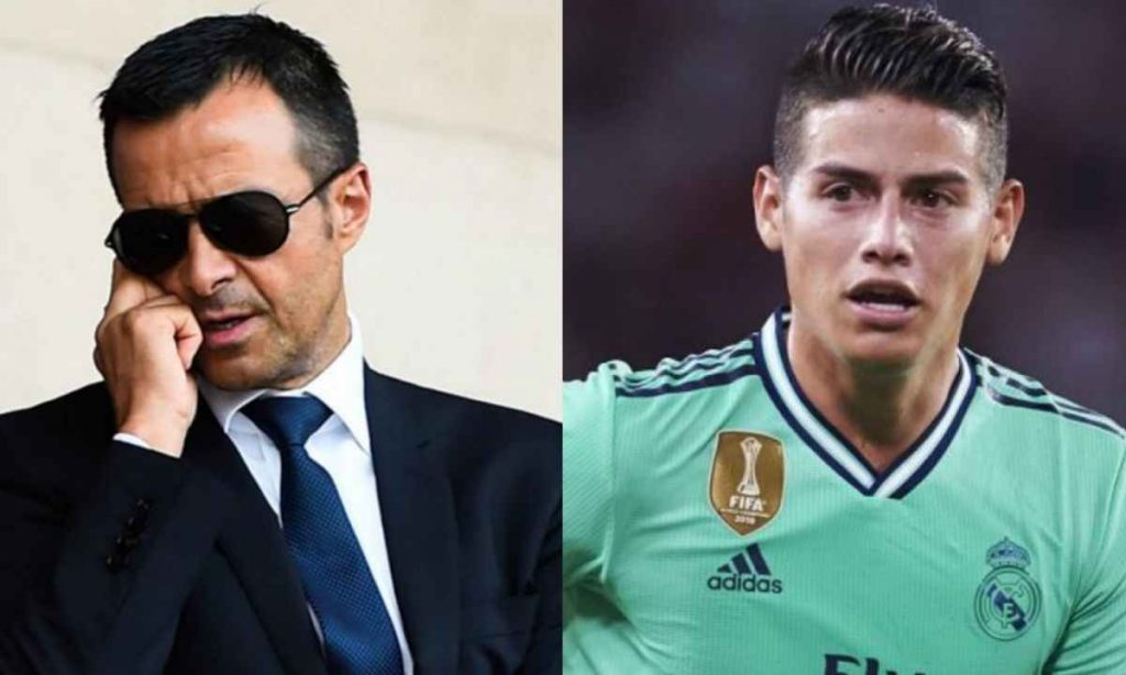 La movida de Jorge Mendes para regresar a James Rodríguez a Madrid