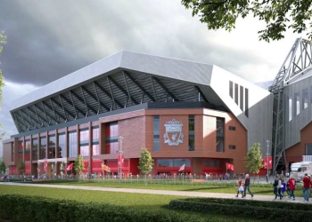 Liverpool estudia aumentar la capacidad de Anfield