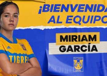 Miriam García fue anunciada como la tercera contratación de Tigres Femenil