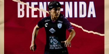 Natalia Gómez Junco fue oficializada como nueva jugadora del Club Pachuca.