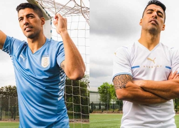 Nuevos uniformes Puma para la Selección de Uruguay