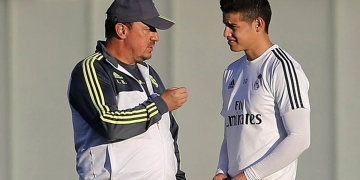 James y Rafa Benítez: ¡A limar asperezas! Parece que no hay otra opción