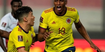 Selección Colombia, Selección de Perú, Eliminatorias al Mundial de Fútbol Qatar 2022