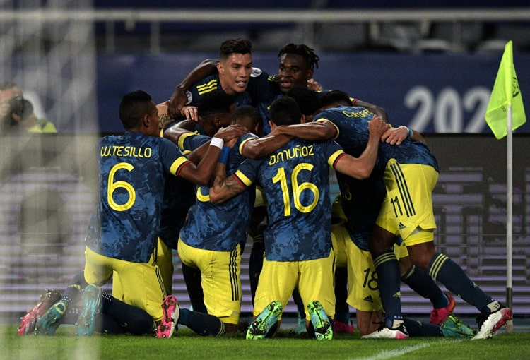 Selección Colombia, cuartos de final, Copa América Brasil 2021