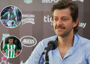 La respuesta del presidente de Atlético Nacional sobre Dorlan Pabón y Álex Mejía