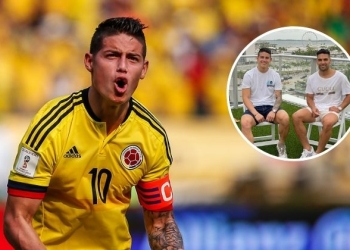 ¡James Rodríguez también le dedicó un trino a la Selección Colombia!