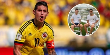 ¡James Rodríguez también le dedicó un trino a la Selección Colombia!