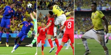 La cabeza de Yerry Mina aparece en los momentos claves: ¡Llegó a siete goles con Colombia!