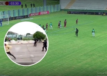 Con disturbios a bordo se reanudó la Liga BetPlay I-2021 con el partido Cali vs. Tolima