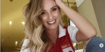 Claudia Bahamón y su conmovedora historia por la que se volvió hincha de Santa Fe