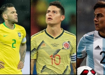 Las figuras sudamericanas que no estarán en la Copa América 2021
