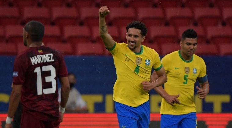 Con una triste inauguración y la goleada de Brasil a Venezuela, comenzó la Copa América 