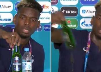 Ahora el turno fue para Paul Pogba, ¿también bajarán las acciones de Heineken?