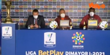 Empezó mal la final: Grave fallo en el sonido en la rueda de prensa de Tolima y Millonarios