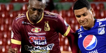 ¡Lo dijo el goleador del Tolima! "Hay un agarrón y es penal para Millonarios"