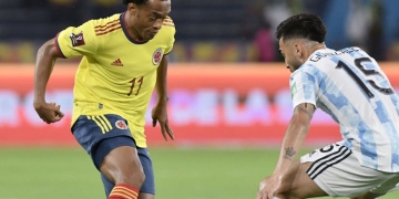 Cuadrado, asistencia y elogios por su partidazo ante Argentina