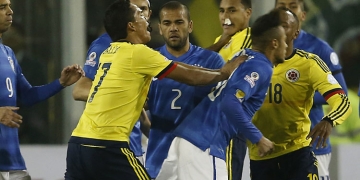 El último Colombia vs. Brasil en Copa América: el gol de Jeison Murillo y la pelea con Neymar