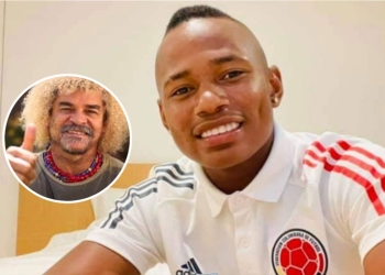 Jáminton Campaz fue convocado a la Selección Colombia y así reaccionó el Pibe Valderrama