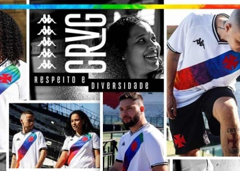 Camiseta especial del Vasco da Gama contra la homofobia