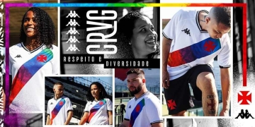 Camiseta especial del Vasco da Gama contra la homofobia
