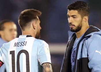 Además de Messi, Luis Suárez también le dejó un mensaje a Yerry Mina