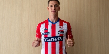 Andrés Vombergar fue presentado oficialmente como nuevo refuerzo de San Luis