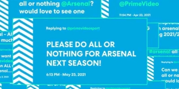 Arsenal tendrá una serie exclusiva en Amazon Prime Video