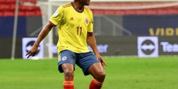 Juan Guillermo Cuadrado y una marca para la historia con la Selección Colombia