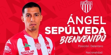Club Necaxa hizo oficial el regreso del atacante Ángel Sepúlveda