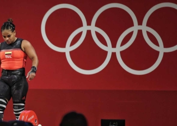 Conmovedora escena de Mercedes Pérez en Tokio 2020