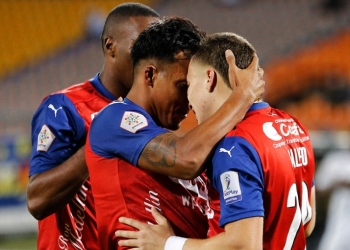 Deportivo Independiente Medellín, DIM, DaleRojo, Copa Colombia 2021, Once Caldas, crónica