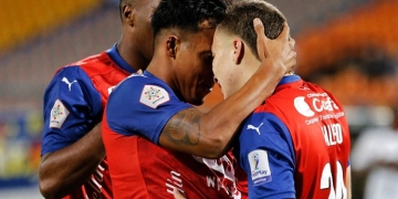 Deportivo Independiente Medellín, DIM, DaleRojo, Copa Colombia 2021, Once Caldas, crónica