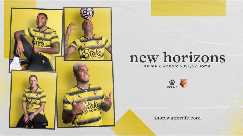 El Cucho Hernández aparece en publicidad del Watford