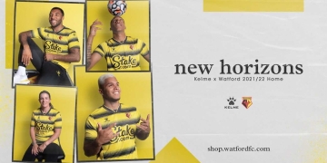 El Cucho Hernández aparece en publicidad del Watford
