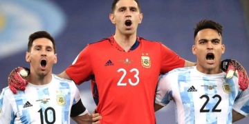 El Dibu Martínez también hizo lo suyo contra Brasil