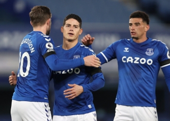 Listo el tema James en Everton: ya le pusieron fecha para su salida